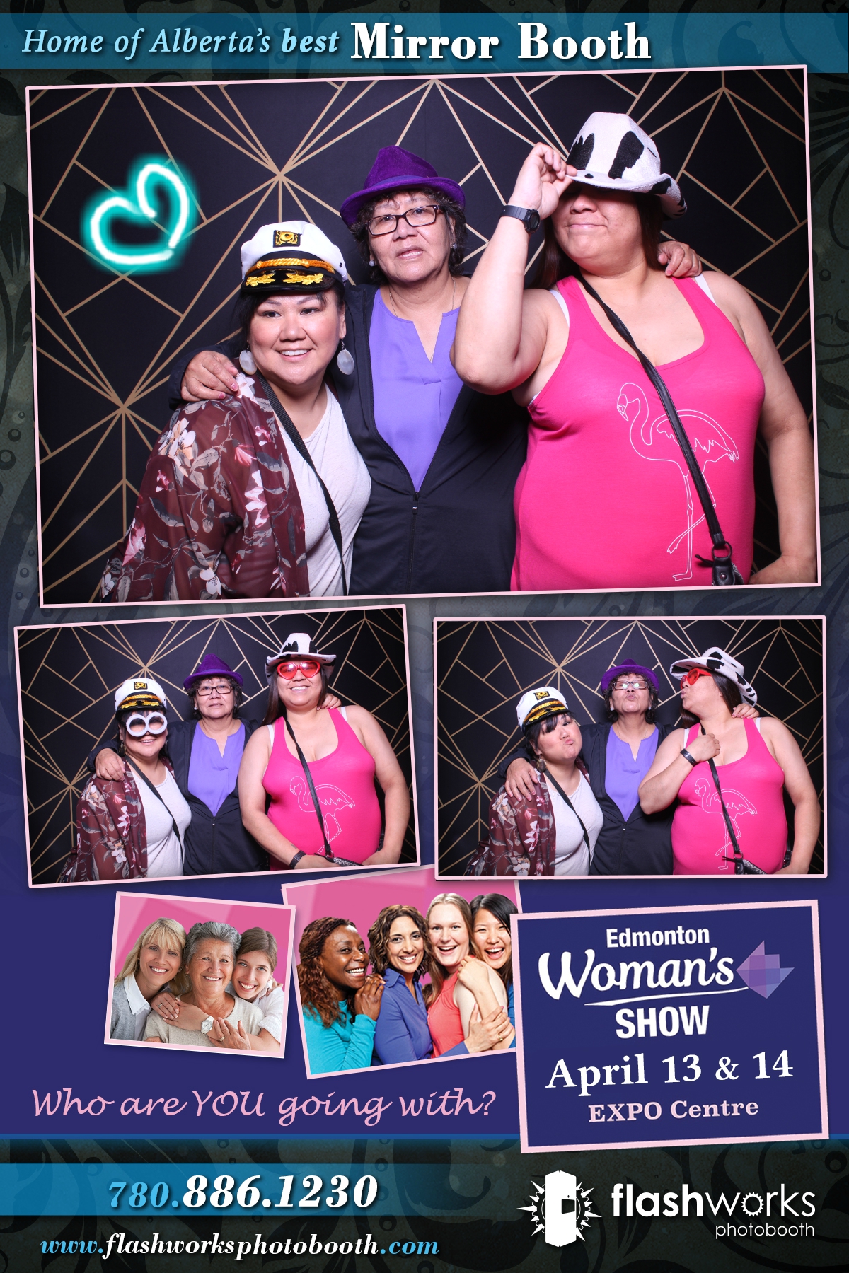 Spring Edmonton Woman's Show 2019 | View more photos from the event at gallery.flashworksphotobooth.com/u/FlashworksPhotoboothInc/Spring-Edmonton-Womans-Show-2019